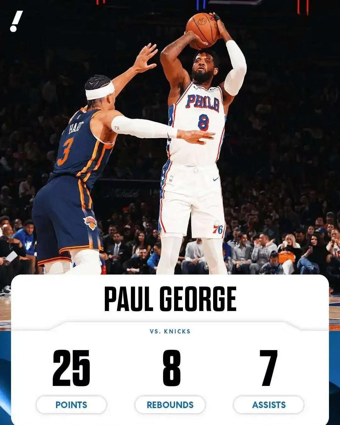 乔治谈复出状态：我准备好了