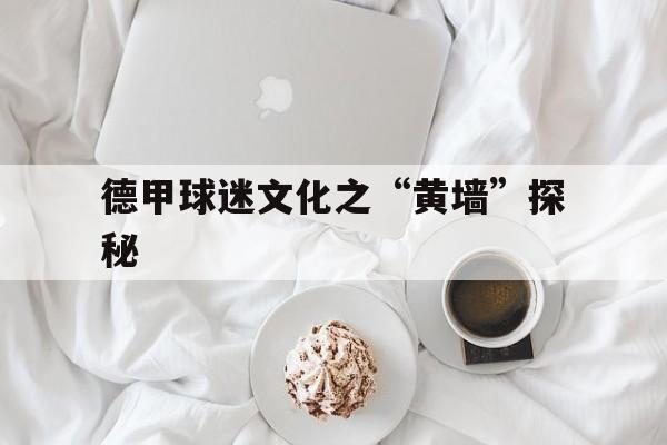 九游体育注册-关于德甲球迷文化之“黄墙”探秘的信息